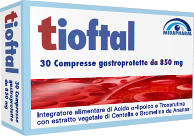 TIOFTAL 30CPR GASTROPROTETTE