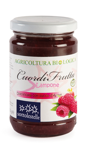 COMPOSTA CUORDIFRUTTA LAMPONI