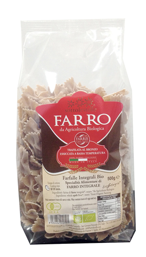 FARFALLE FARRO INTEGRALE 500G