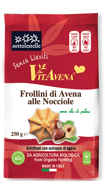 BISCOTTI AVENA NOCCIOLE 250G