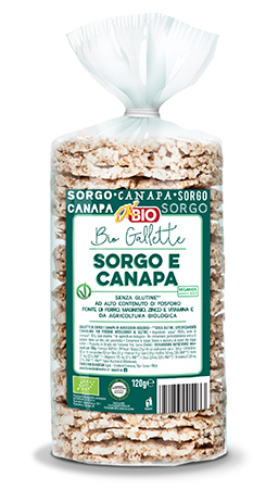 BIO GALLETTE SORGO E CANAPA