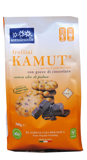 BISCOTTI KAMUT C/GOCCE CIOC