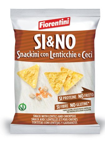 SI&NO SNACKINI LENTICCHIE/CECI