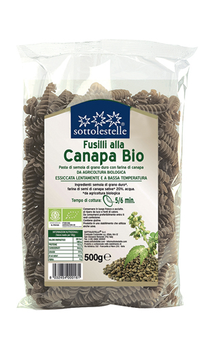 FUSILLI CANAPA 500G