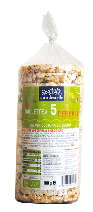 GALLETTE 5 CEREALI 160G