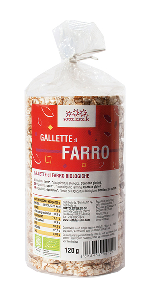 GALLETTE DI FARRO 120G