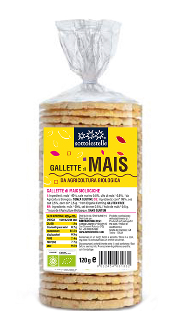 GALLETTE MAIS 120G