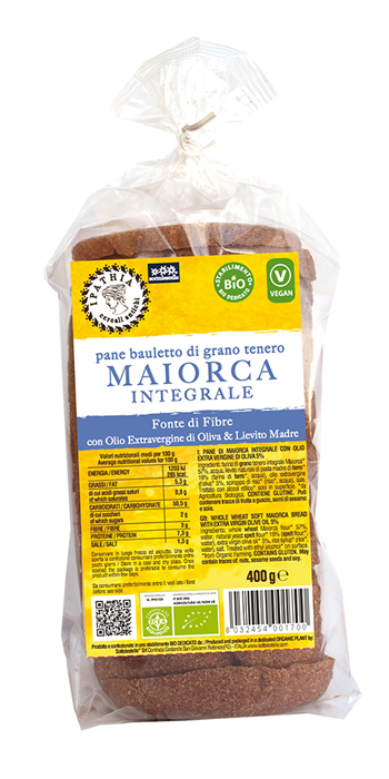 PAN BAULETTO GRANO MAIORCA400G