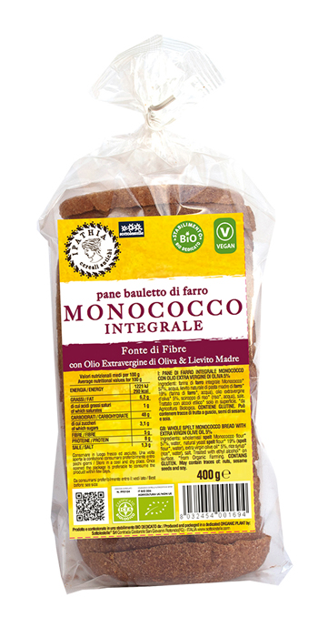 PAN BAULETTO MONOCOCCO INT400G