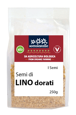 SEMI DI LINO DORATI 250G