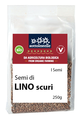 SEMI DI LINO SCURI 250G