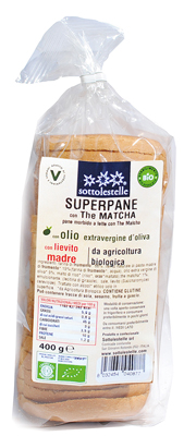 SUPERPANE CON TE' MATCHA 400G