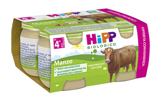 HIPP BIO OMOG MANZO 4X80G