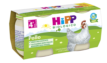 HIPP BIO OMOG POLLO 2X80G