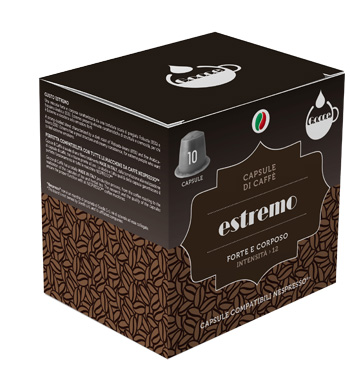 BOX 10CPS COMP NESPRESSO ESTRE