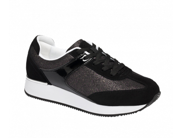 CHARLIZE GLIT TEXT W BLK 41