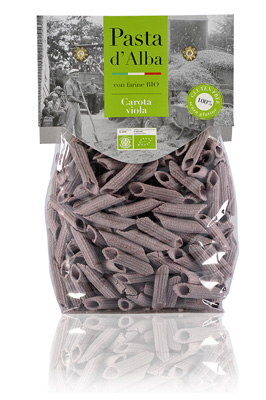 PENNE SORGO E CAROTA VIOLA250G