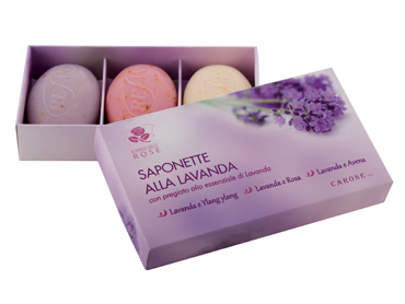 SAPONETTE TRIS LAVANDA 3X70G