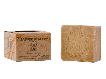 SAPONE DI ALEPPO AL ALLORO 16%