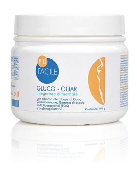 PIU FACILE GLUCO GUAR 140G