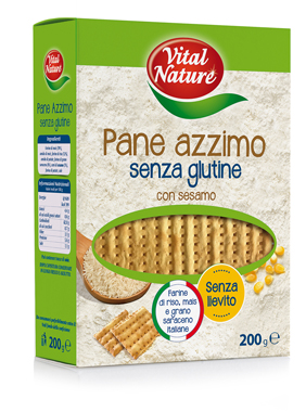 PANE AZZIMO CON SESAMO 200G