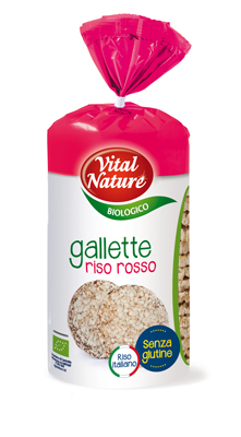 GALLETTE RISO ROSSO BIO 100G