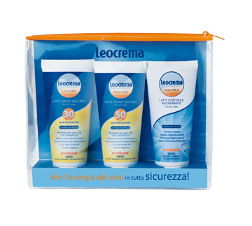 LEOCREMA TAVEL KIT SOLARI 3PZ