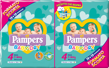 PAMPERS BD DUODWCT MAXI 38PZ