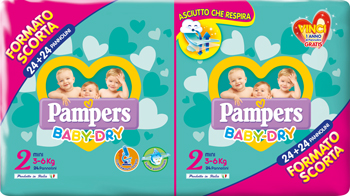 PAMPERS BD DUO DOWNCOUNT MI48P