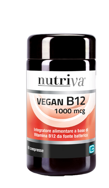 NUTRIVA VEGAN B12 60CPR 1000MC