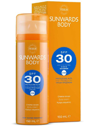 SUNWARDS BODY CREAM SPF30