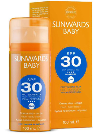 SUNWARDS BABY FACE/BODY SPF30