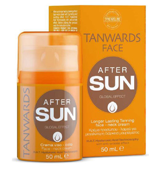 TANWARDS AFTER SUN FACE CREAM