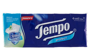 TEMPO PROTECT FAZZOLETTI