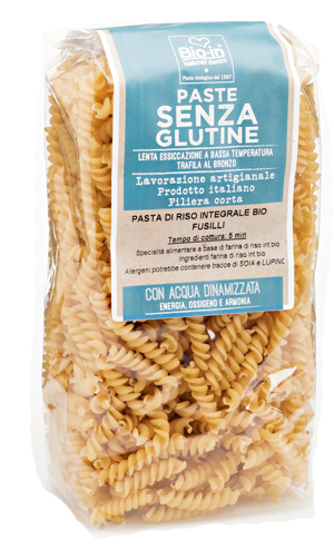 BIOIN FUSILLI RISO INTEGR 500G