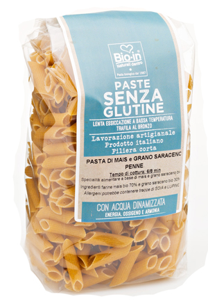 BIOIN PENNE MAIS/GRANO SAR500G