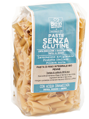 BIOIN PENNE RISO INTEGRALE500G