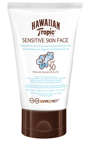 HAWAIIAN T SENS SKINFACE SPF50