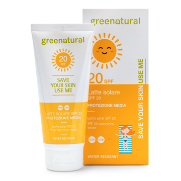 GREENATURAL LATTE SOLARE SPF20