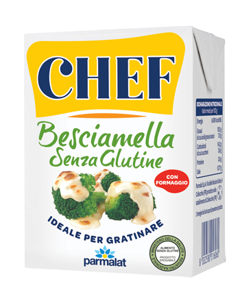 CHEF BESCIAMELLA UHT S/GLUT