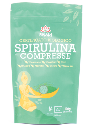 TAVOLETTE SPIRULINA BIO 100G