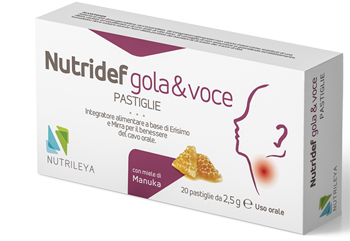 NUTRIDEF GOLA&VOCE MIELE20PAST