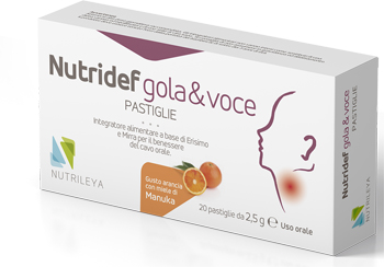 NUTRIDEF GOLA&VOCE ARA 20PAST