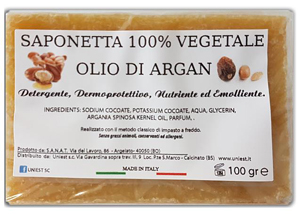 OLIO DI ARGAN SAPONETTA 100G