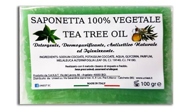 TEA TREE OIL SAPONETTA 100G