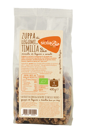 ZUPPA DI LEGUMI E TIMILIA BIO