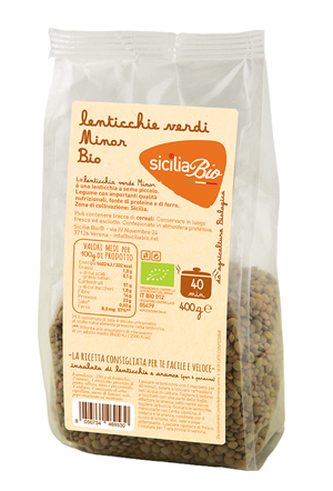 LENTICCHIE VERDI BIO 400G