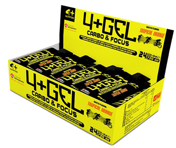 4+ NUTRITION GEL CARBO&FOC BOX