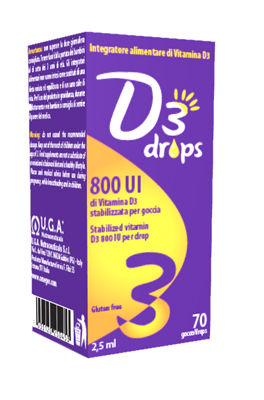 D3 DROPS 800 UI 2,5ML