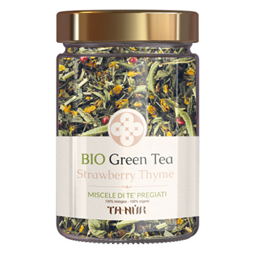 STRAWBERRY THYME BIOGREEN TEA